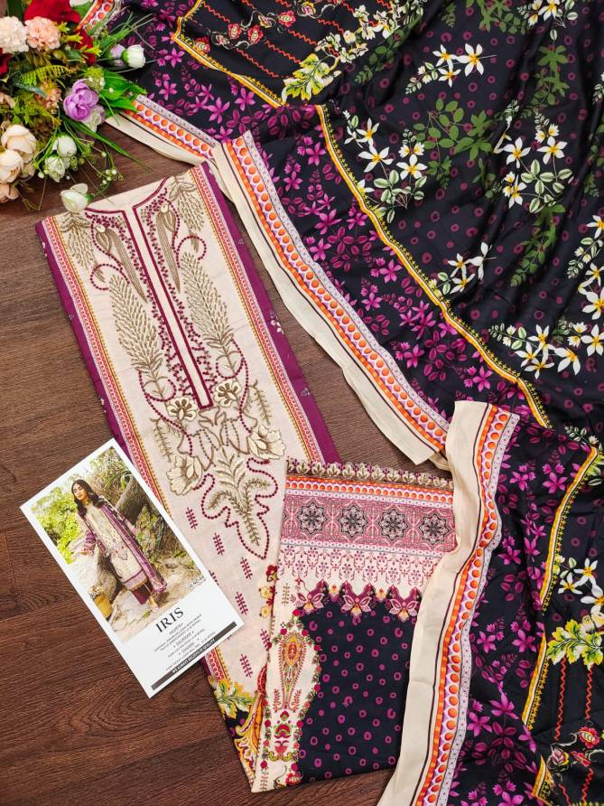 Fariyas By Iris Cotton Pakistani Dress Material Catalog